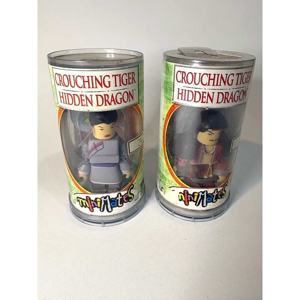Crouching Tiger Hidden Dragon Minimates Jen Yu Lo Dark Cloud Art Asylum 2pc Set